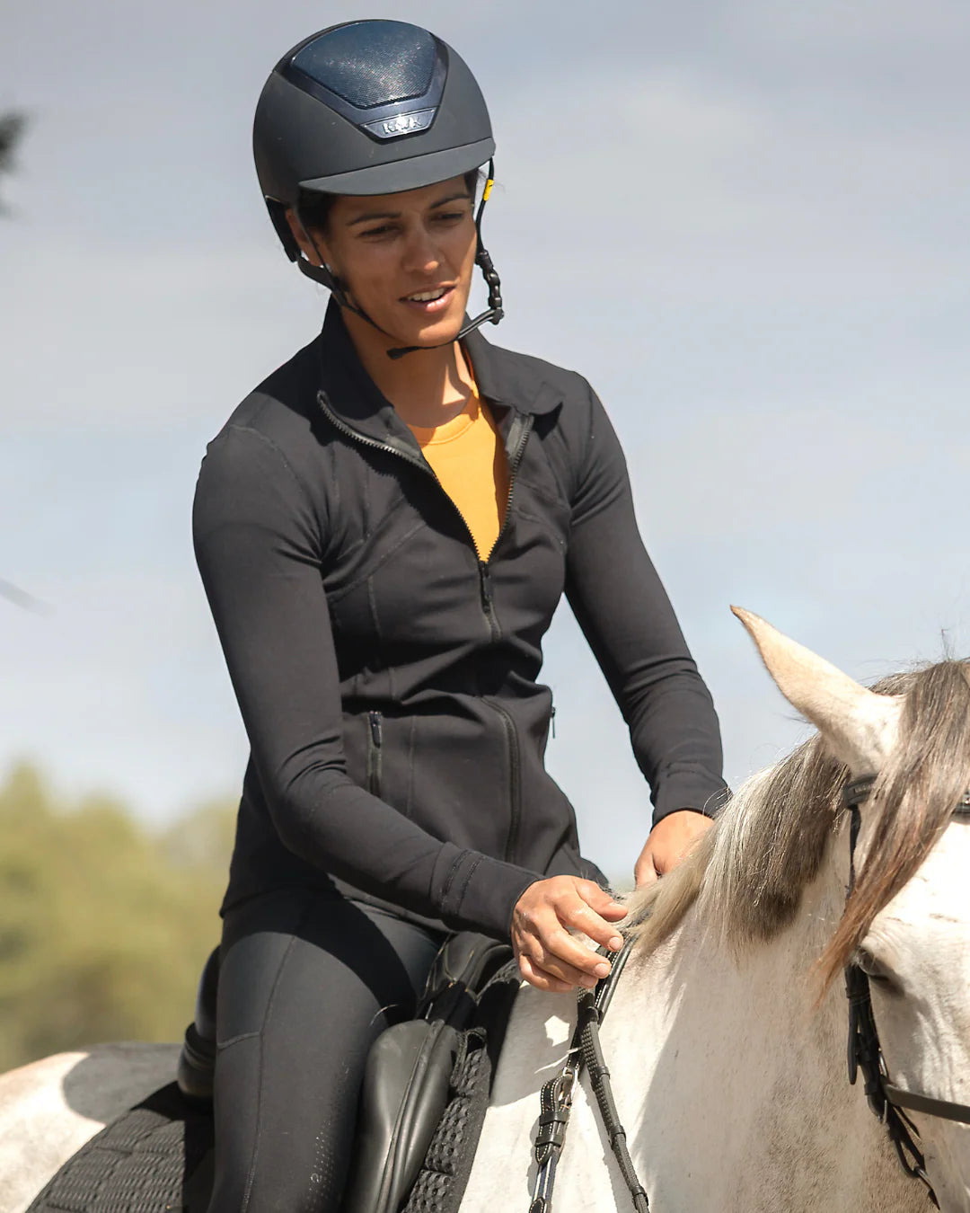 QJ Riding Wear Mia Black Sports Jacket