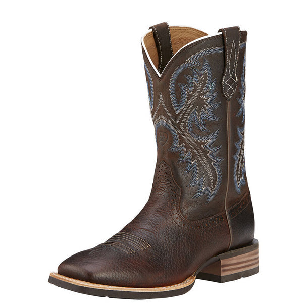Ariat Mns Quickdraw Brown Oiled Rowdy - Black Friday Sales