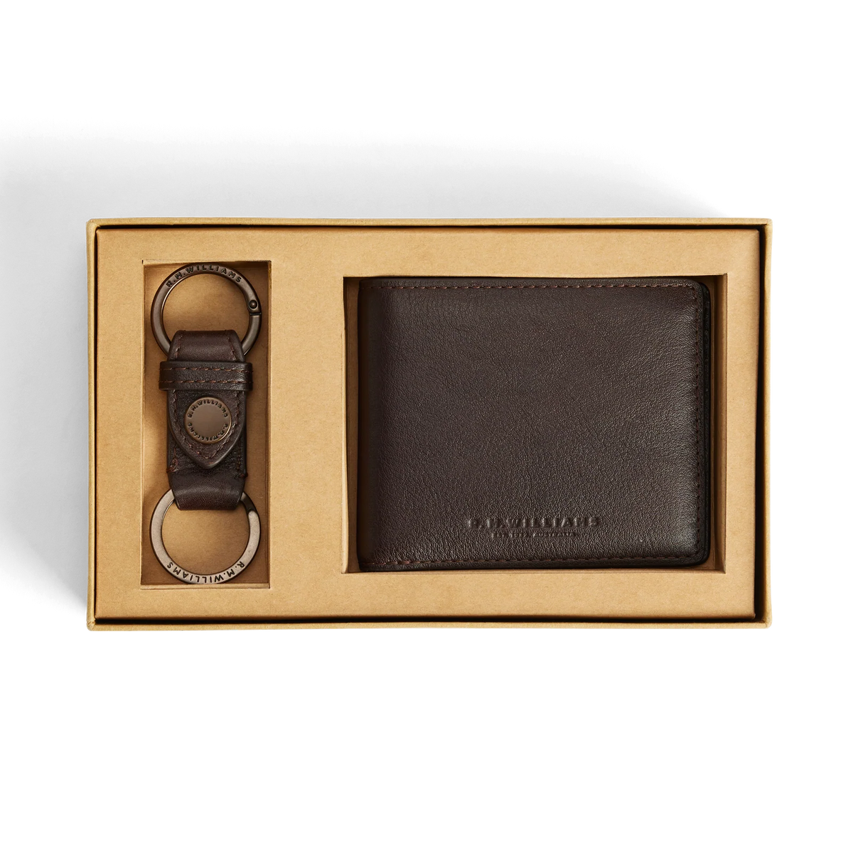 RM Williams Wallet and Keyring Gift Set