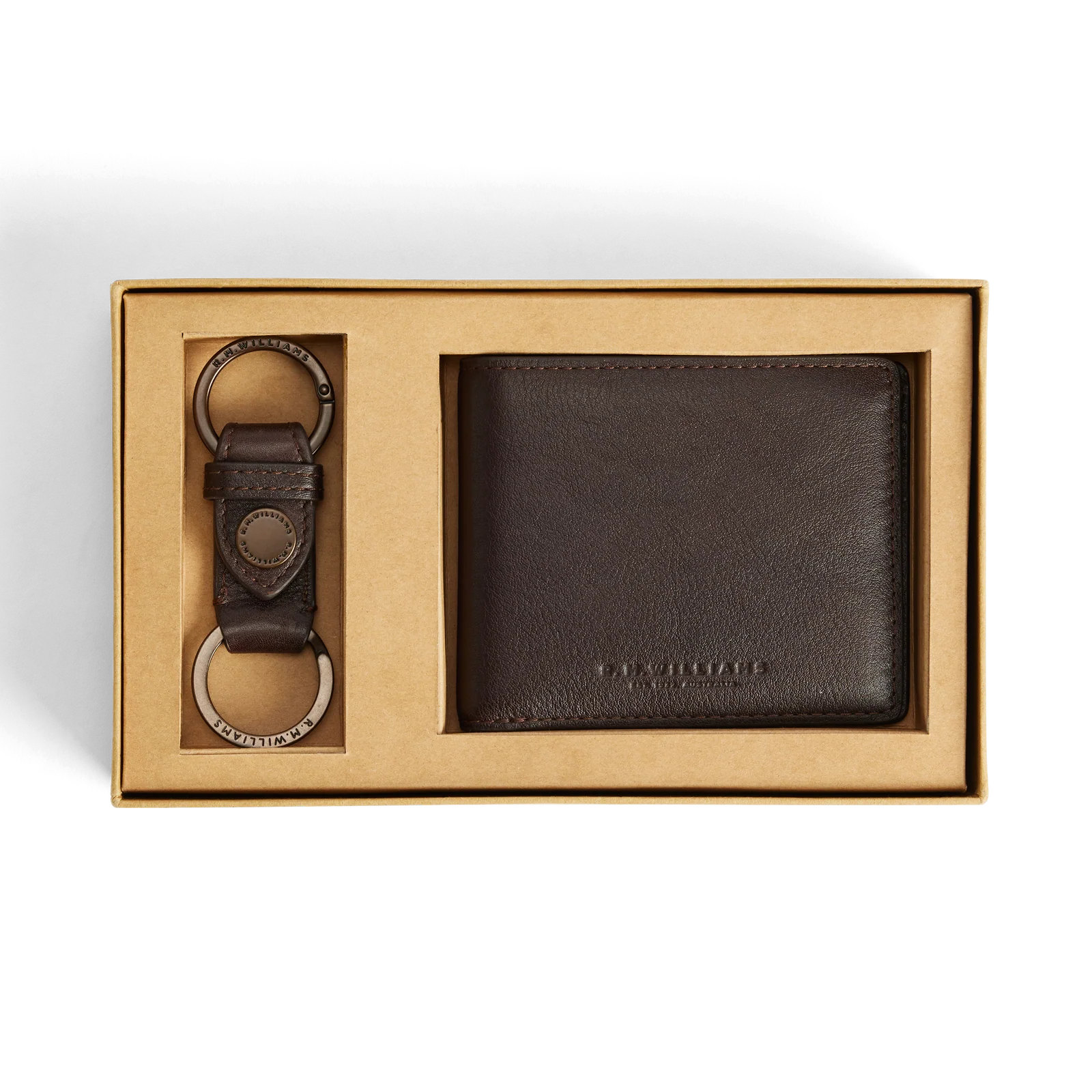 RM Williams Wallet and Keyring Gift Set