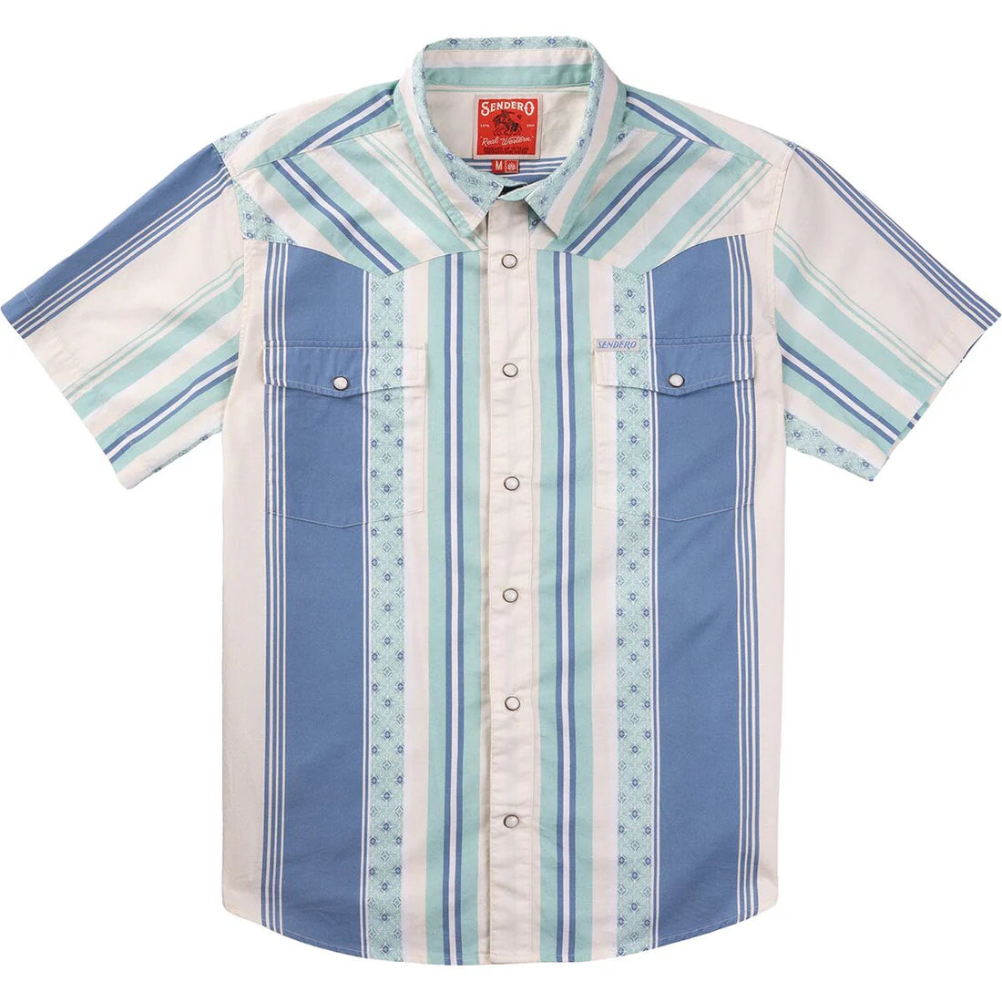 Sendero Serape Pearl Snap Short Sleeve