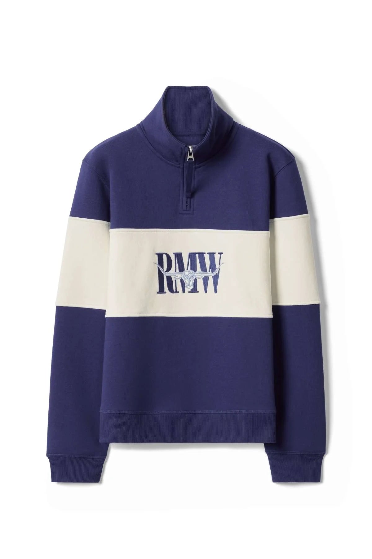 RM Williams Trickett Panel Sweatshirt | Country Clothing - ladies Winter | Saddleworld Ipswich