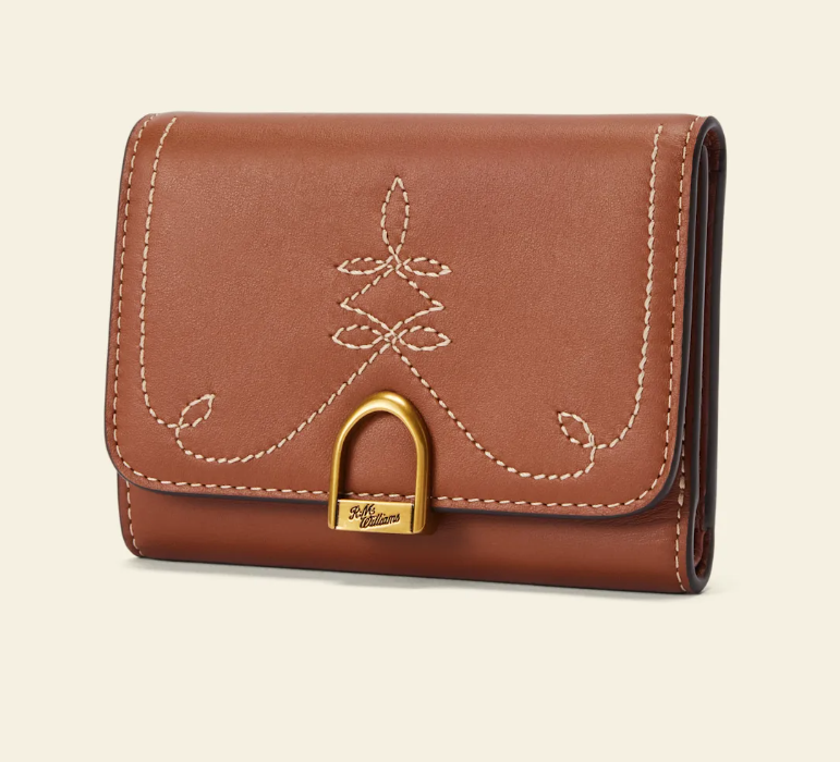 RM Williams Eden Stitched Mini Wallet