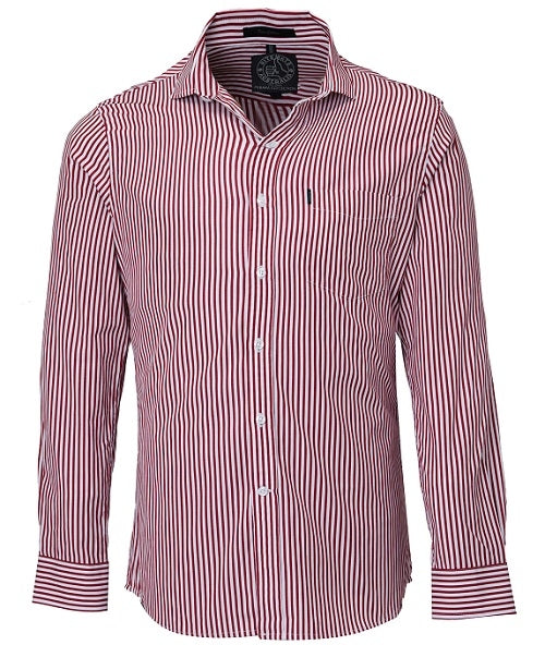 Pilbara Mens Long Sleeve Single Pocket Shirt