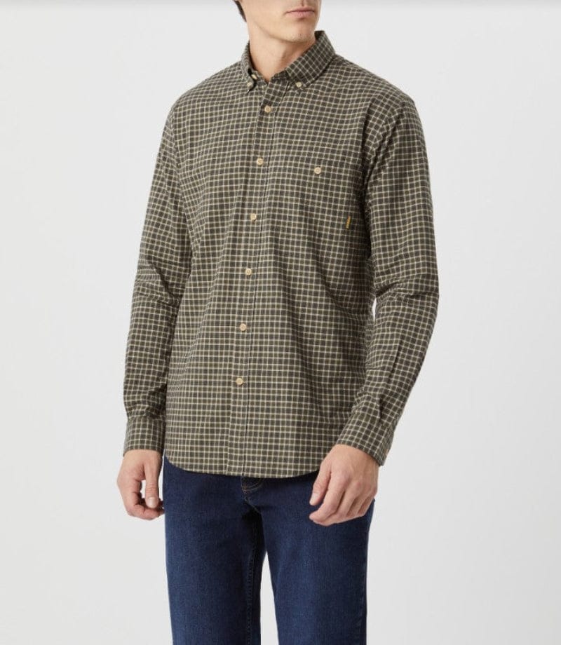 RM Williams Springwood Poplin Check Shirt