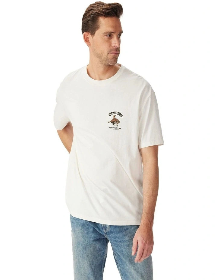 RM Williams Cloudbuster T Shirt | Saddleworld Ipswich | Country Clothing | Mens Polos and Tshirts 