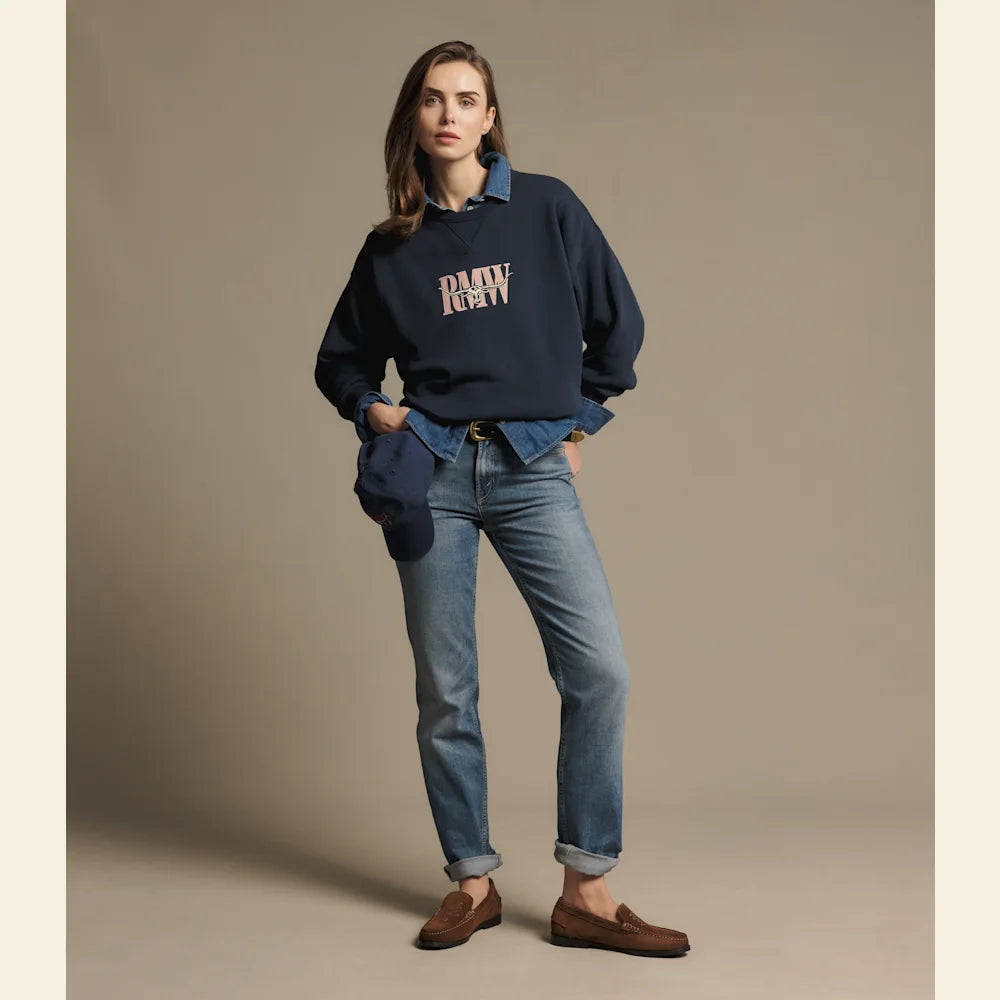 RM Williams Heritage Easy Sweatshirt | Country Clothing - Ladies Winter | Saddleworld Ipswich