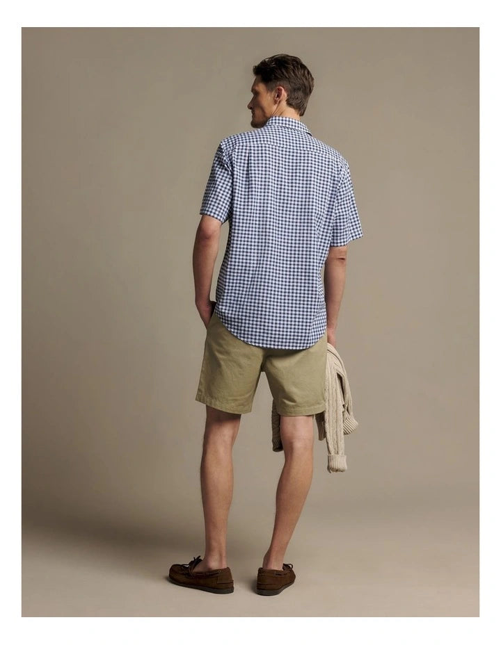 RM Williams Johnson Check SS Shirt
