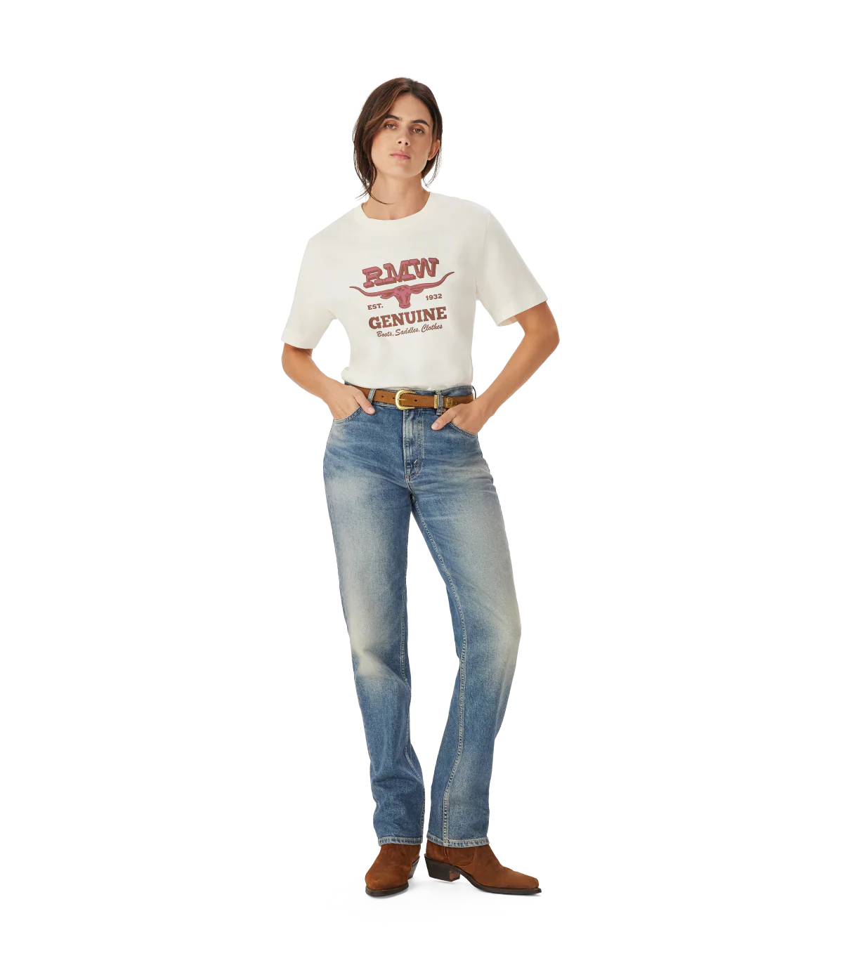 RM Williams Louth T Shirt | Country Clothing - T SHirt | Saddleworld Ipswich