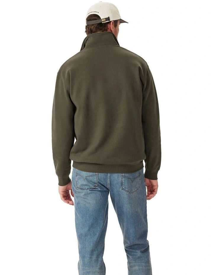 RM Williams Mulyungarie 1/4 Zip Sweatshirt | Country Clothing - Mens Winter | Saddleworld Ipswich