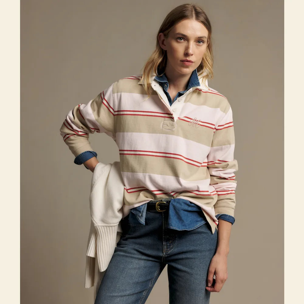 RM Williams Narran Heritage Stripe Rugby