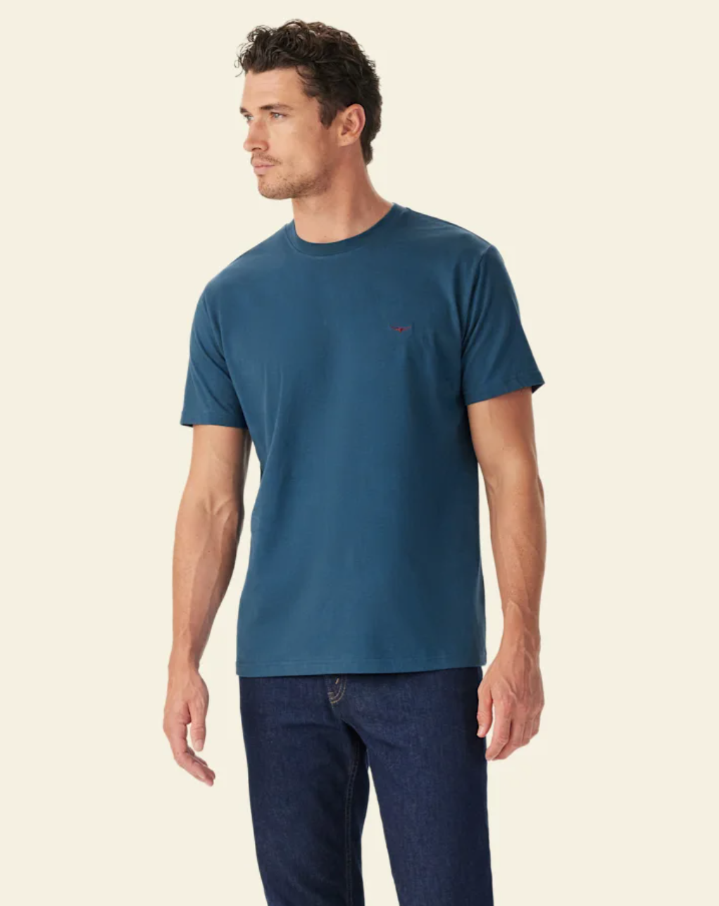 RM Williams Parson T Shirt | Country Clothing - Mens T Shirt | Saddleworld Ipswich