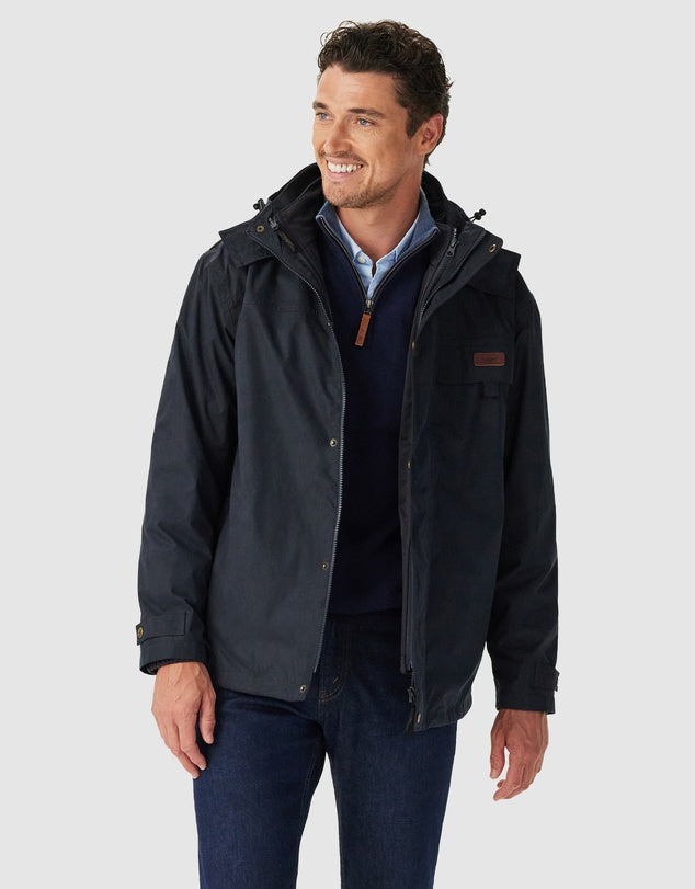 RM Williams Rockley 2 in 1 Field Jacket | Country Clothing - mens Winter | Saddleworld Ipswich