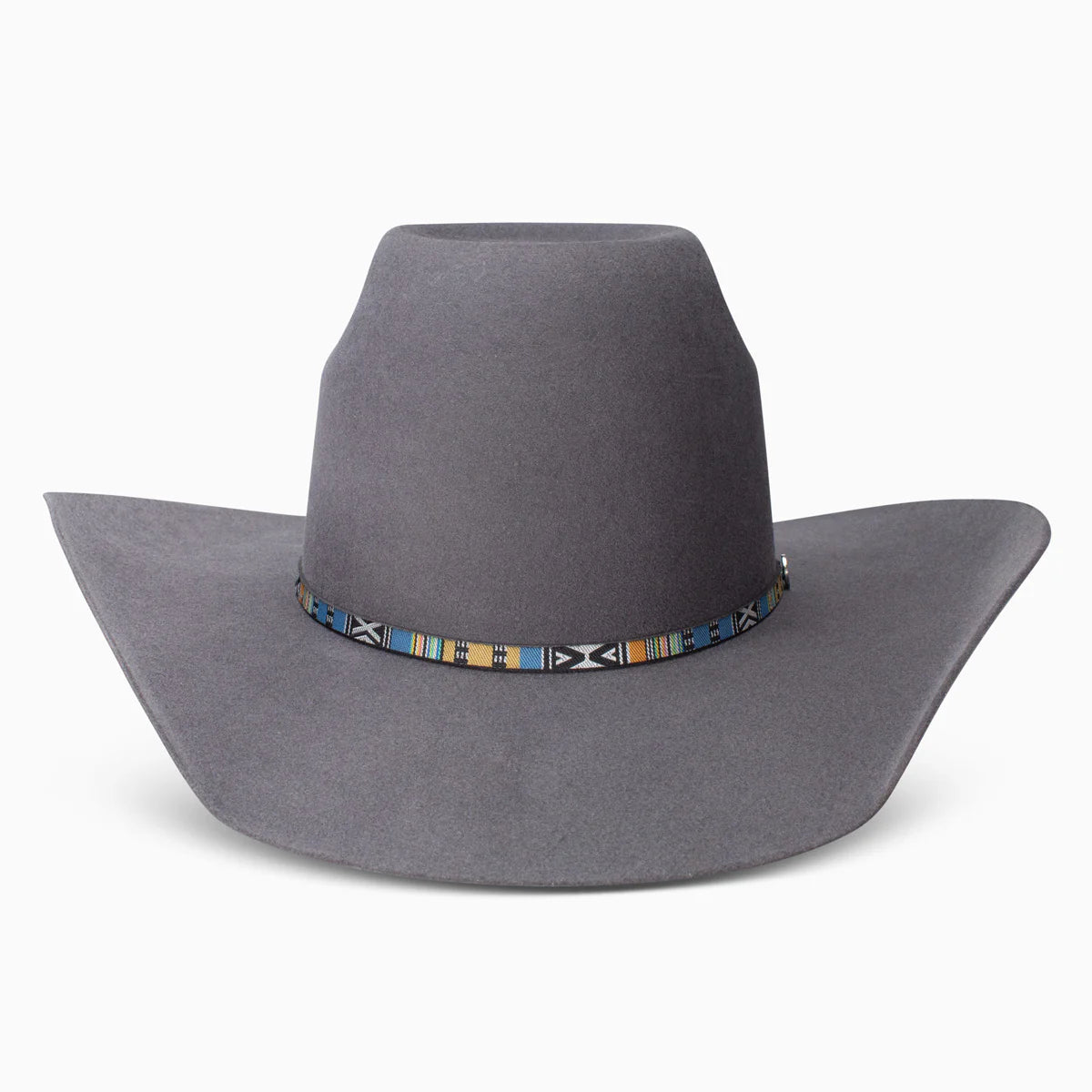 Resistol Silver Smoke Hooey 4X Wool Felt