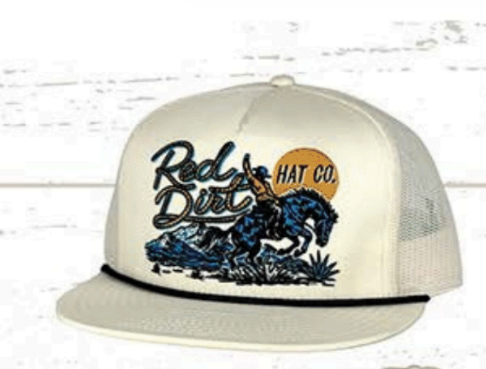 Red Dirt Hat Co - Blue Stallion | Country Clothing - Caps | Saddleworld Ipswich