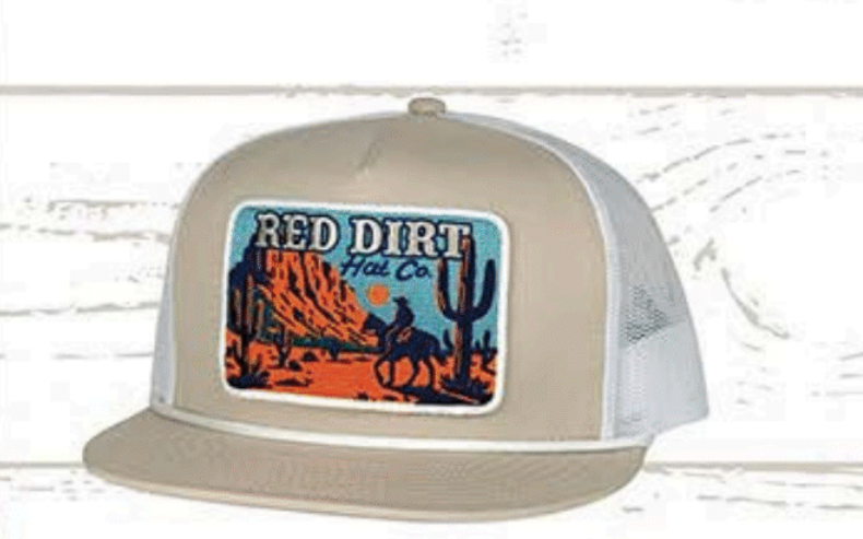 Red Dirt Hat Co - Lone Rider | Country Clothing - Caps | Saddleworld Ipswich