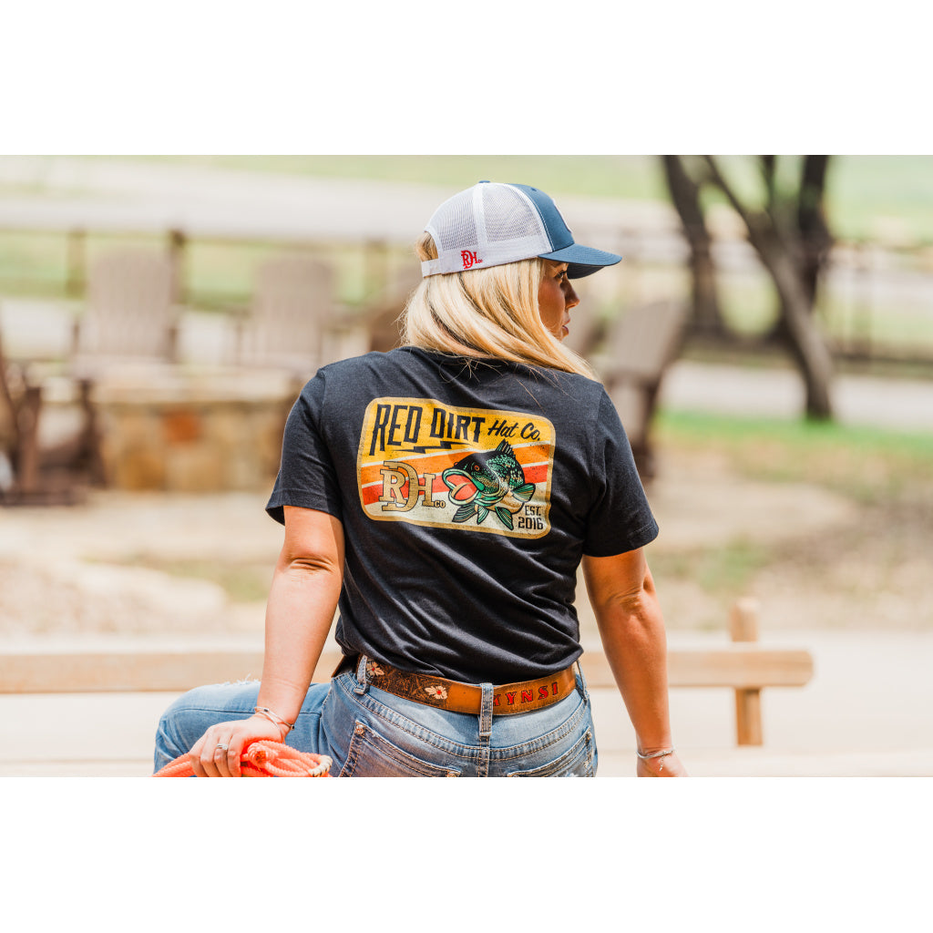 Red Dirt Hat Co - T Shirt - Bass Lightning | Country Clothing - T Shirt | Saddleworld Ipswich