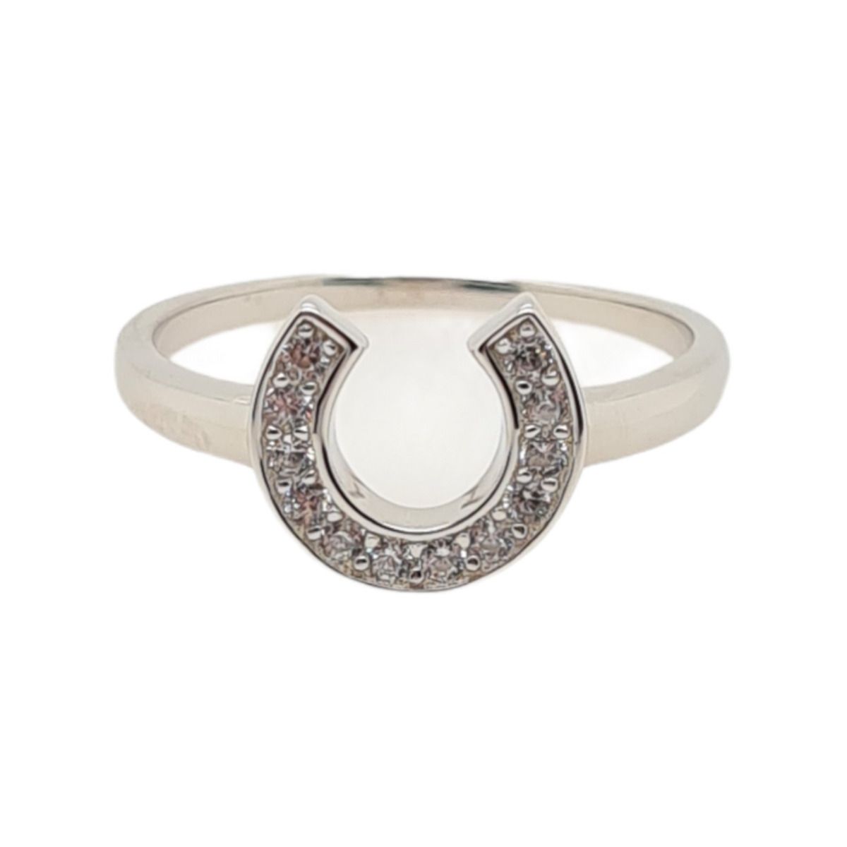 Ring CZ Horseshoe | Giftware - Jewellery | Saddleworld Ipswich