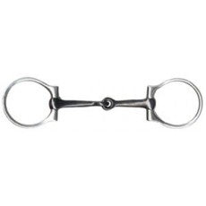 Ring Snaffle Black Steel Mouth | Horse Supplies - Bit | Saddleworld Ipswich