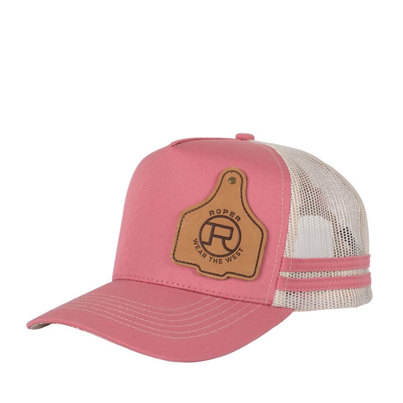 Roper Dusty Pink Tag Cap | Saddleworld Ipswich | Country Clothing | Caps