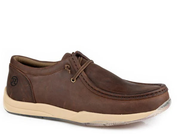 Roper Mns Clearcut Low Brown Leather | Roper - Boots | Saddleworld Ipswich
