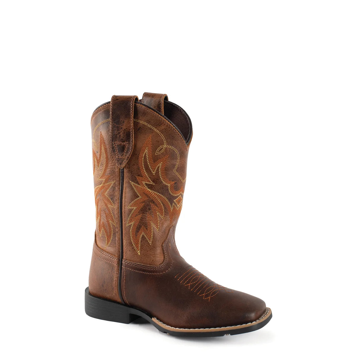 Roper Mns Sendero Brown Leather | Boots - Roper | Saddleworld Ipswich