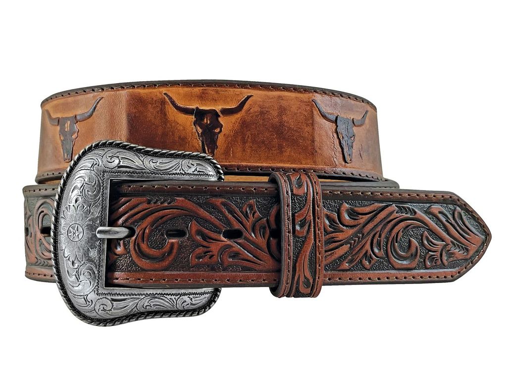 Roper Leather Oxhead Belt | Saddleworld Ipswich | Country Clothing | Belts