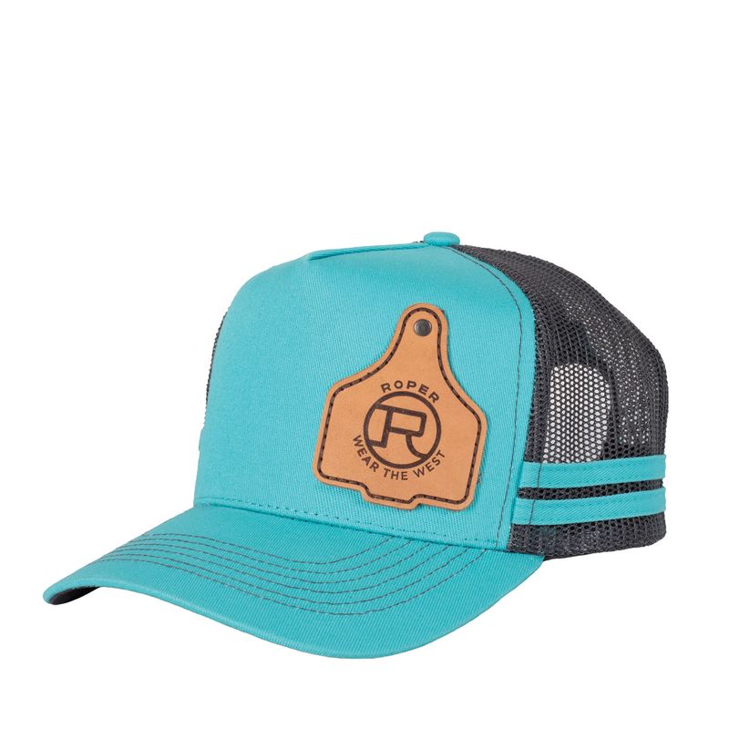 Roper Patch Cap Teal | Saddleworld Ipswich | Country Clothing | Caps 