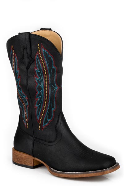 Roper Wmns Loretta Black | Boots - Roper | Saddleworld Ipswich