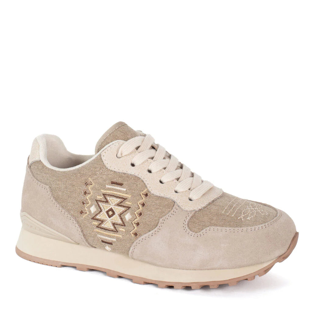 Roper Womens Giddyup Mesa Taupe Suede | Boots - Roper | Saddleworld Ipswich