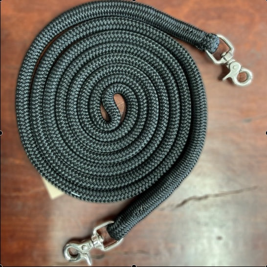 Nungar Knots Reins 3m with Stainless Steel Clips 12mm Yatching Rope