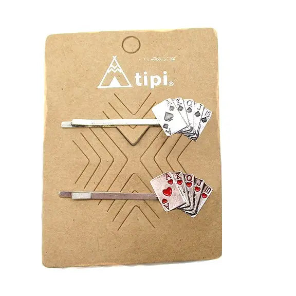 Royal Flush Bobby Pin Set | Giftware - Jewellery | Saddleworld Ipswich