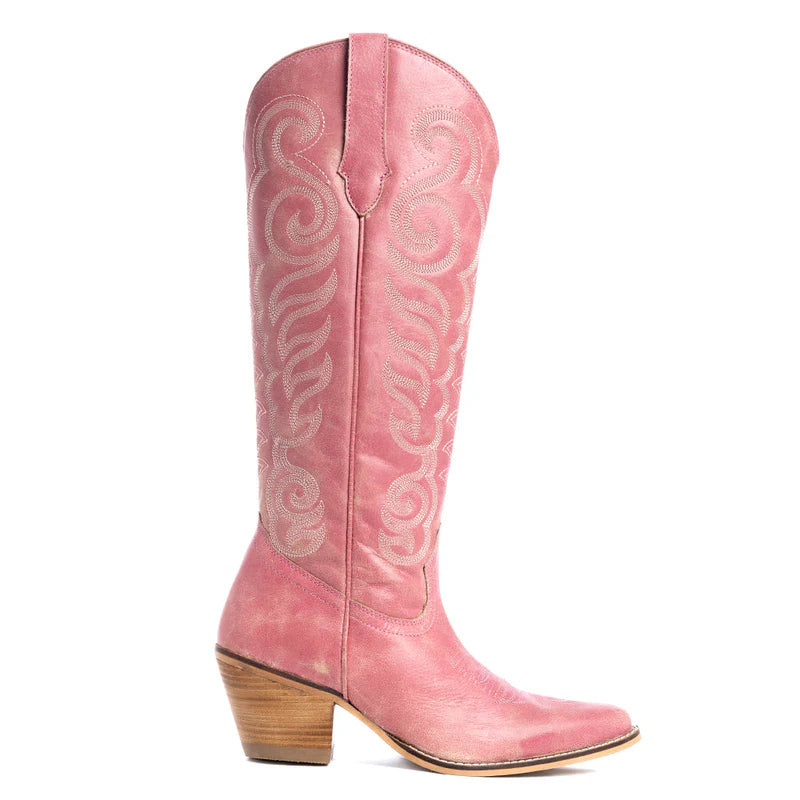 Myra Nalejandra Boots in Pink