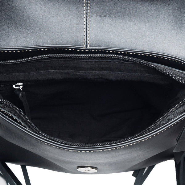 Ebony Delight Hand Tooled Bag