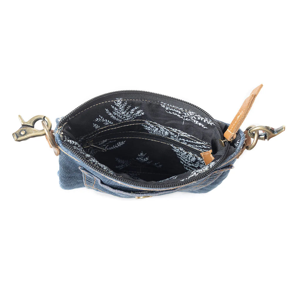 Dahlia Denim Crossbody Bag Denim Bag