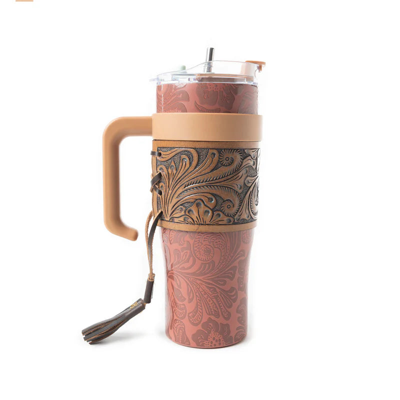 Wide Wyoming Tumbler in Brown