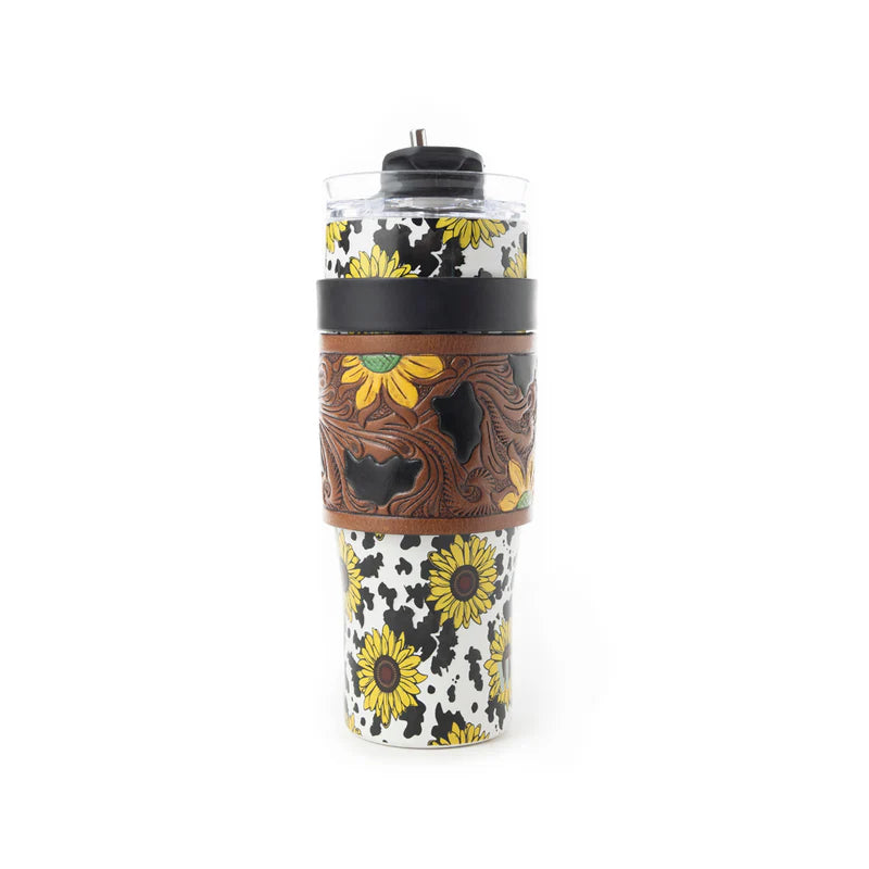 Wide Wyoming Tumbler Yellow