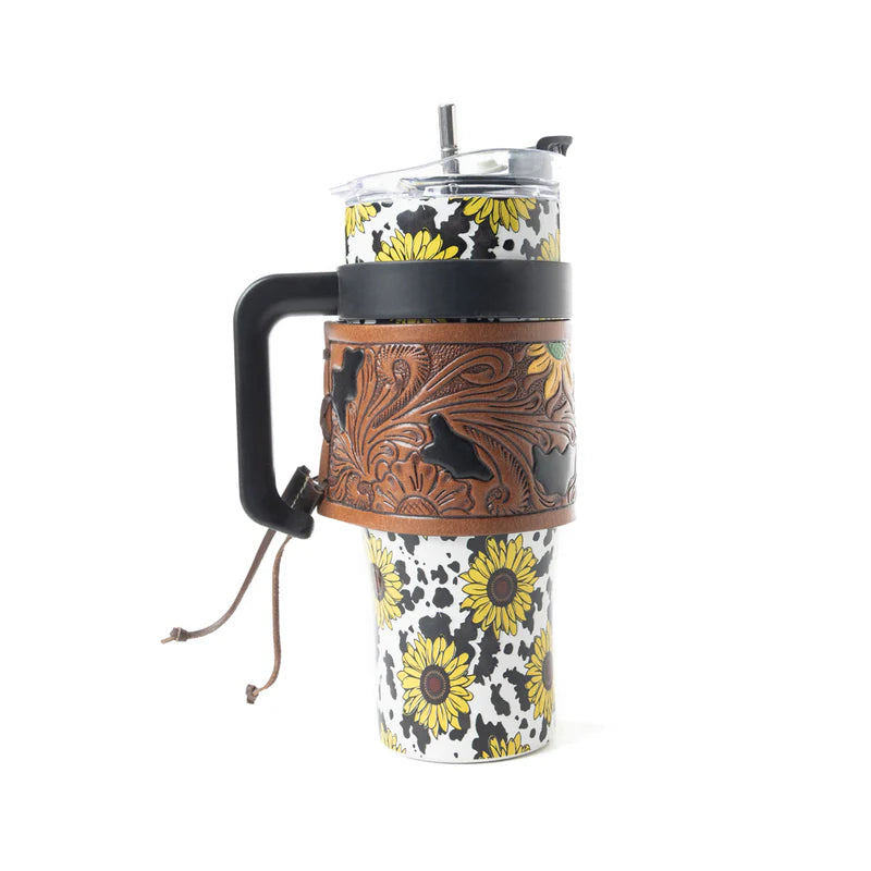 Wide Wyoming Tumbler Yellow