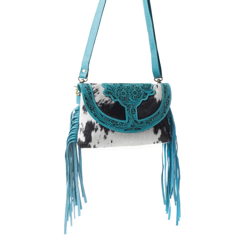Stonedrop Ridge Crossbody Bag in Teal