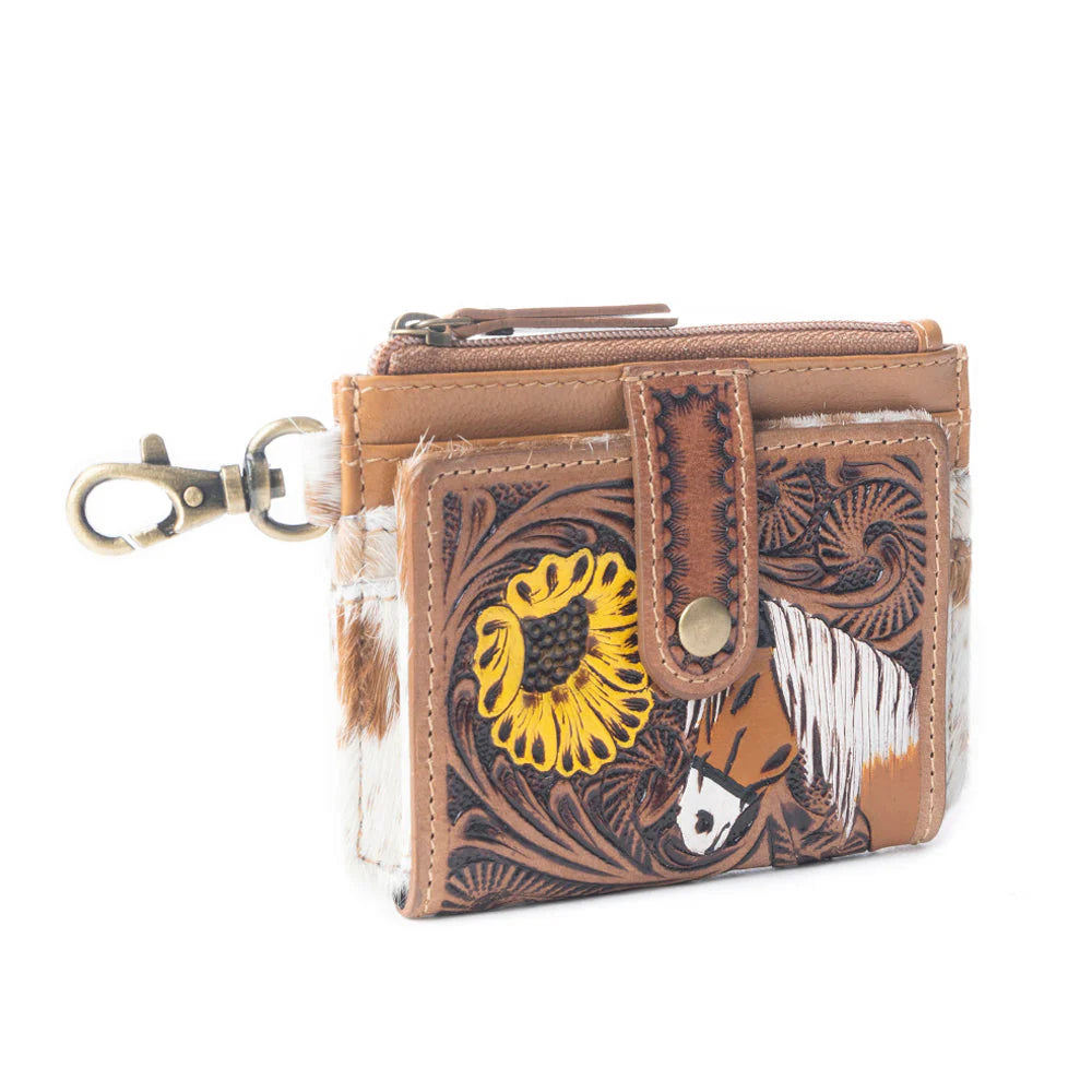 Wildflowers of the Prairie Credit Card Holder | Giftware - Handbag | Saddleworld Ipswich