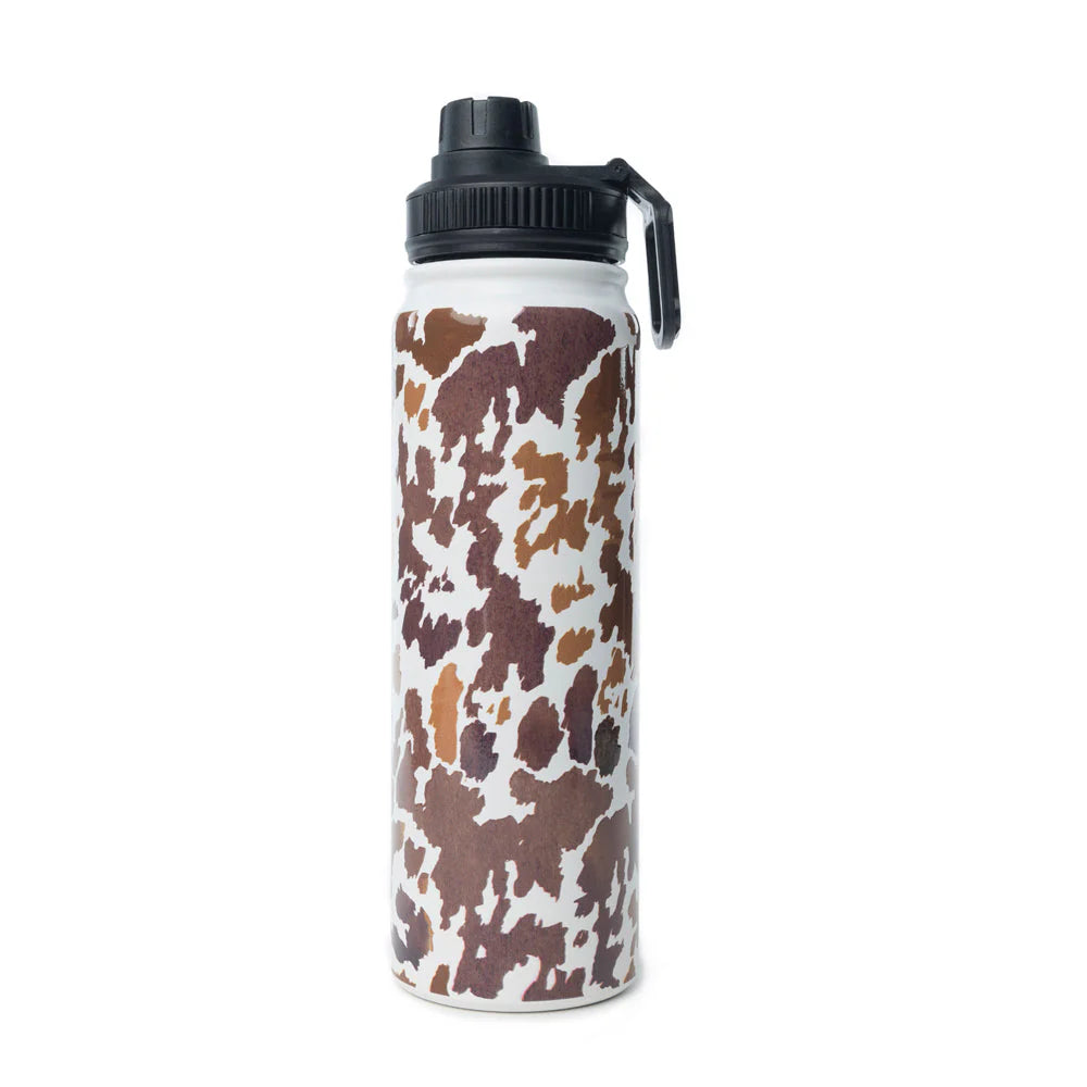 Moo and Bloom Stainless Steel Water Bottle | Giftware - Accessories | Saddleworld Ipswich