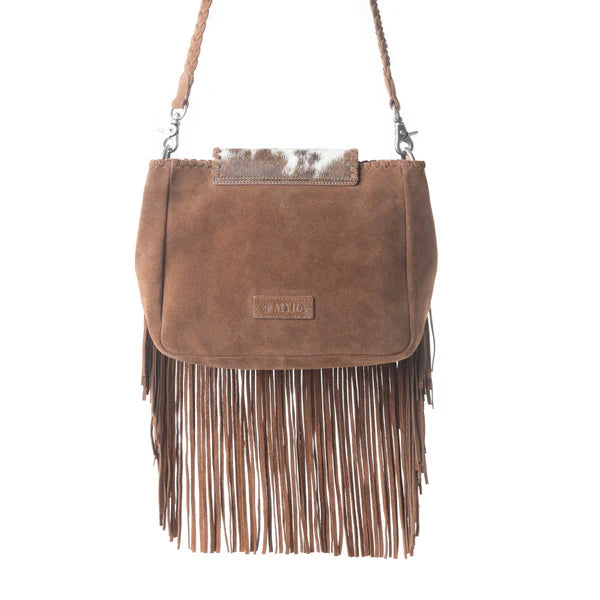 Wildhide Fringe Leather Bag in Desert Mocha