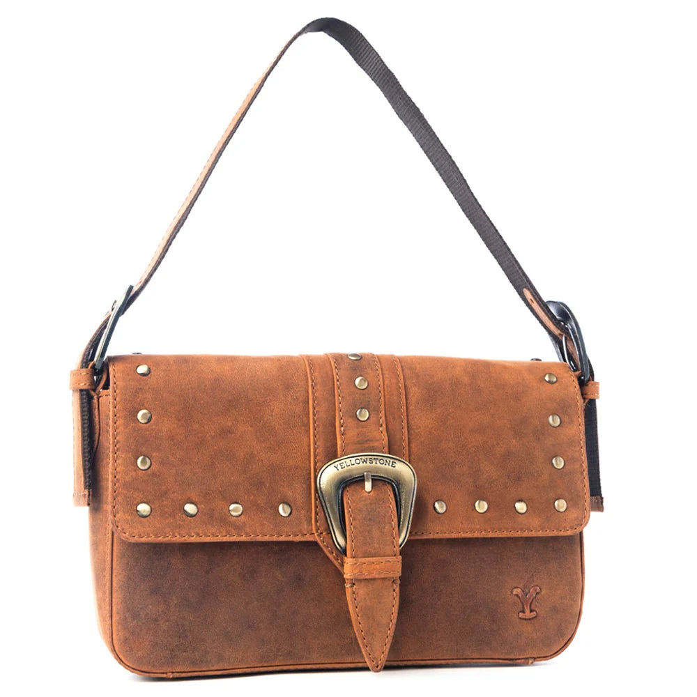 Yellowstone Amber Paradise Handbag with Rivets | Giftware - Handbag | Saddleworld Ipswich