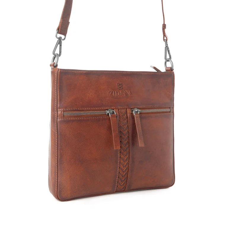Myra Zidana El Paso Crossbody Bag in Wildwood Red