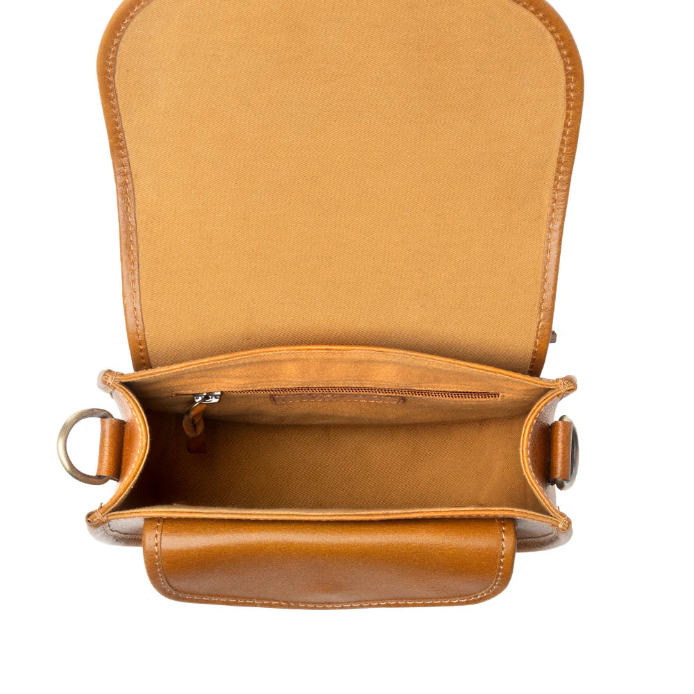 Goldrush Saddle Handtooled Bag