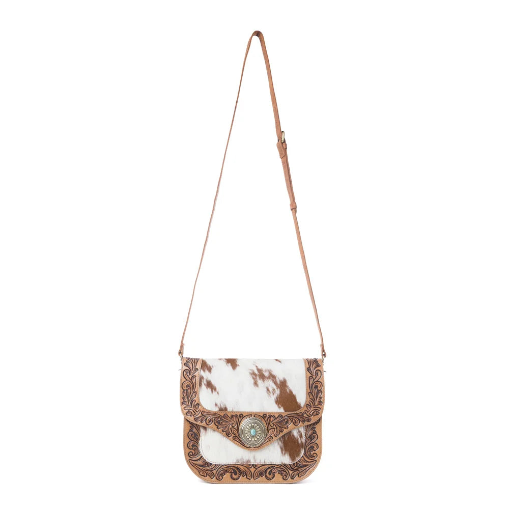 Yellowstone Frontier Ridge Handtooled Bag
