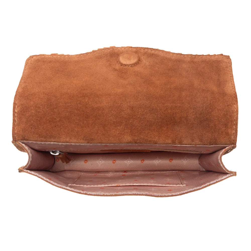 Yellowstone Highland Range Suede Leather Belt Bag