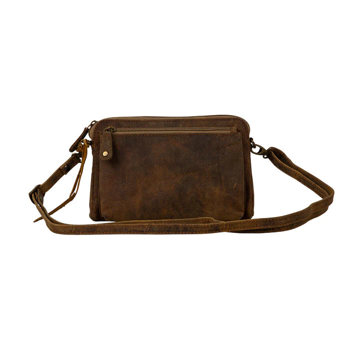Auburn Montana Leather and Hairon Bag