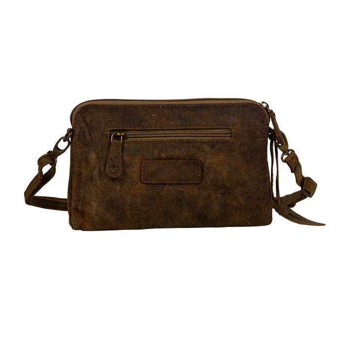 Auburn Montana Leather and Hairon Bag