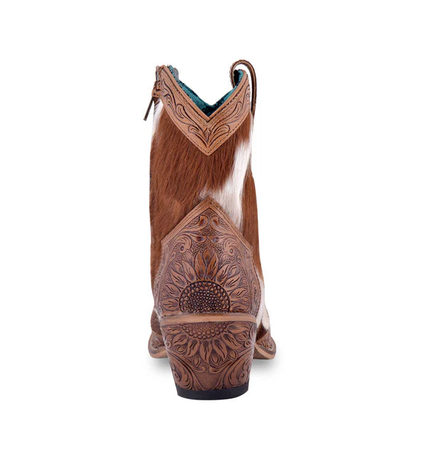 Georgia Trail Hide and Hand Tooled Boots